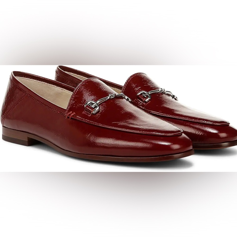 NWOB - SAM EDELMAN Loraine Loafers - Cabernet Red - Size 6